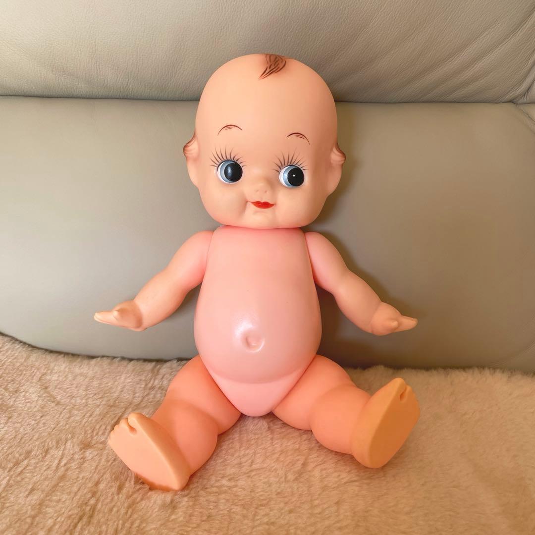 【ヴィンテージ】キューピー　人形　大きめ　小さめ　昭和レトロ