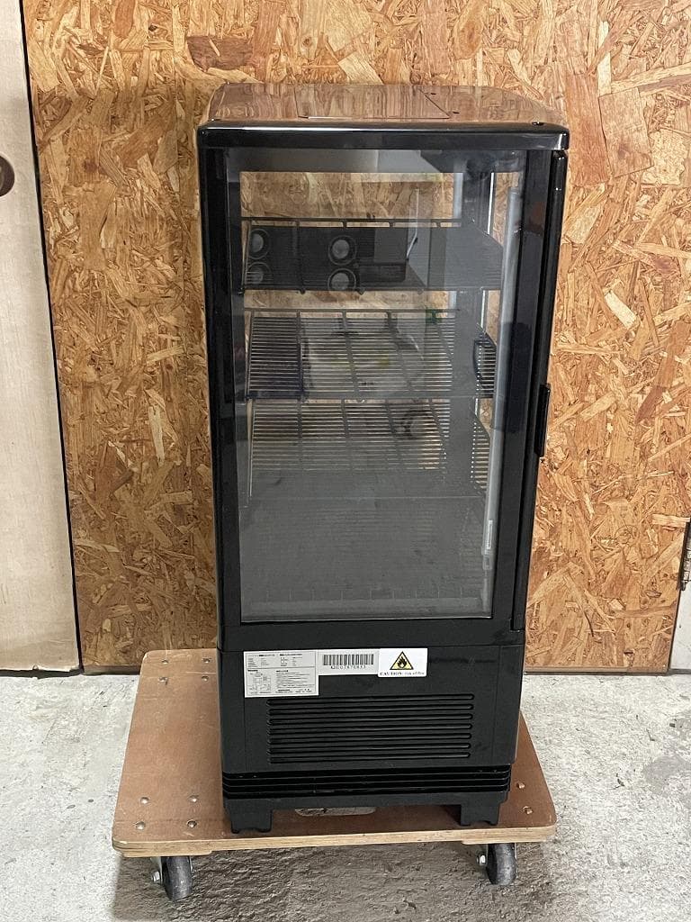 【美品】ヒジル　卓上冷蔵ショーケース　HJR-URK70BK　2021年製