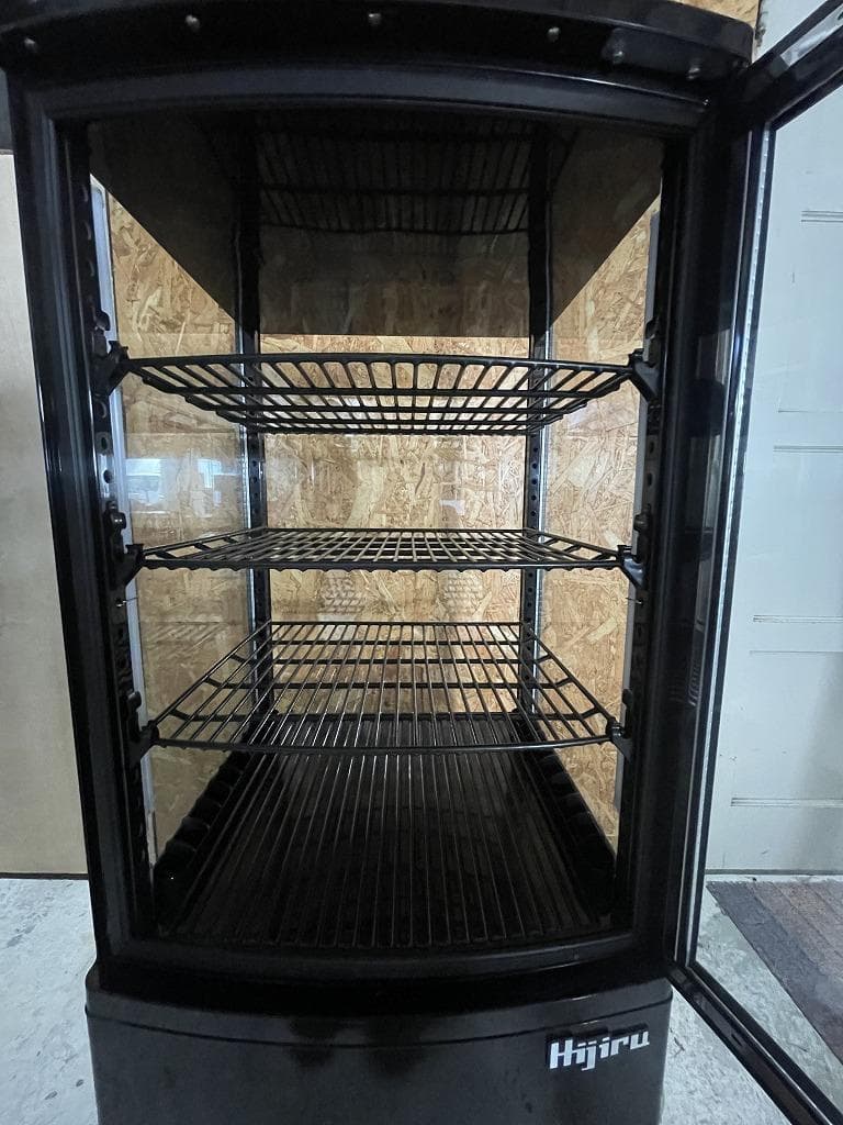 【美品】ヒジル　卓上冷蔵ショーケース　HJR-URK70BK　2021年製