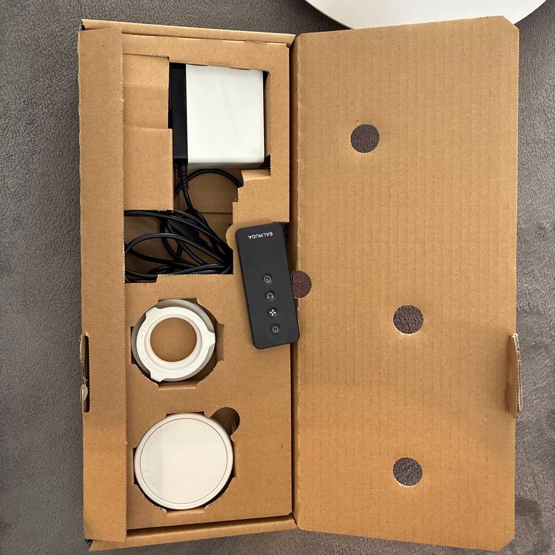 バルミューダ　EGF-1550-WG White/Gray