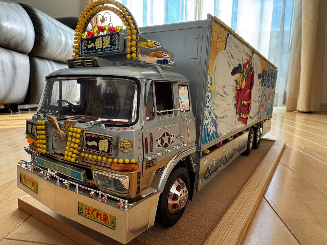 KING デコトラ1/20 天下御免改　一番星制作途中品現状渡し