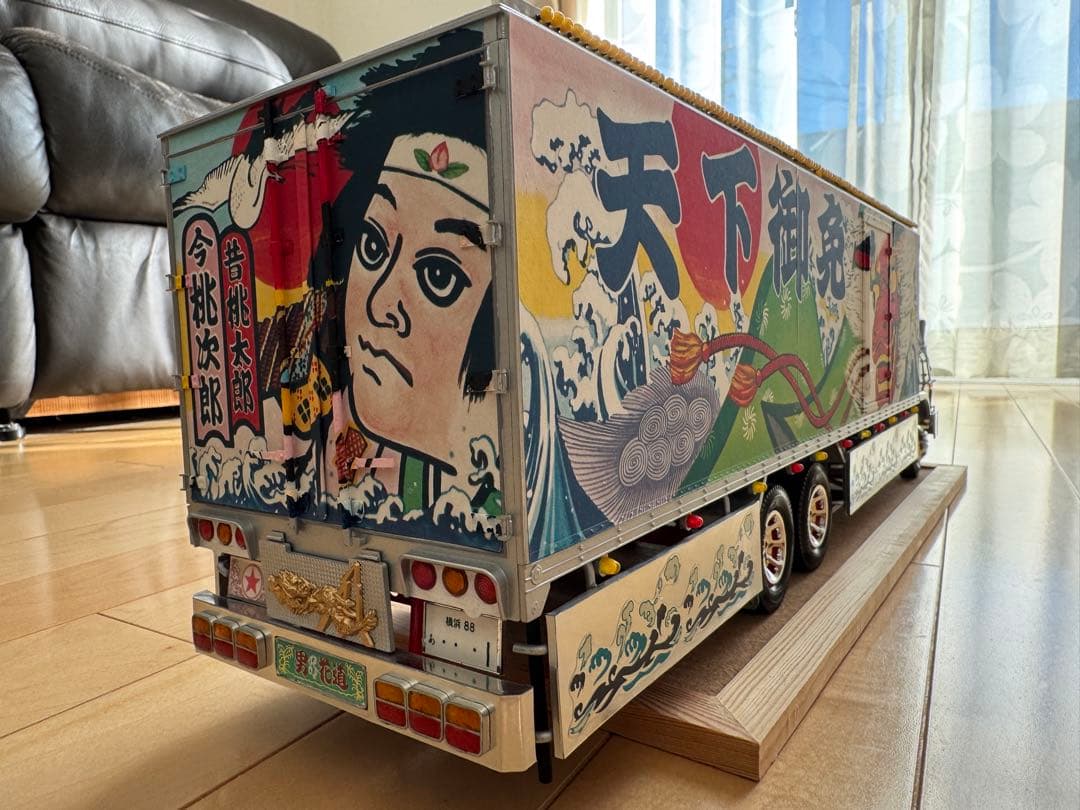 KING デコトラ1/20 天下御免改　一番星制作途中品現状渡し