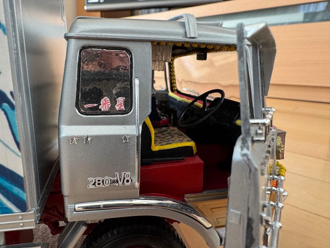 KING デコトラ1/20 天下御免改　一番星制作途中品現状渡し