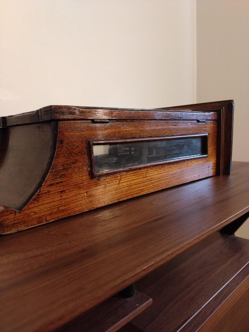 柱時計　精工舎　筋ガラス　座敷時計　ユンハンス　琺瑯　アンティーク　ゼンマイ