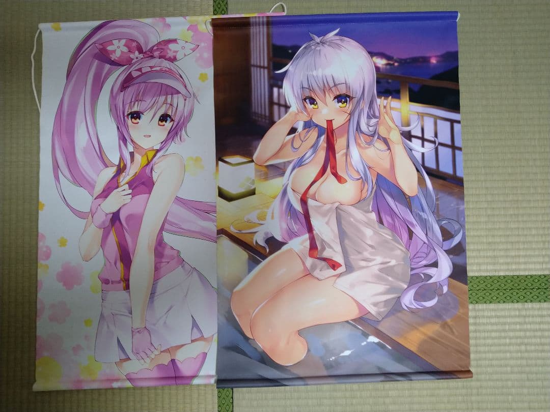 【断捨離】タペストリー一式＋紙ポスター（戦国乙女・リオ・マジカルハロウィン）