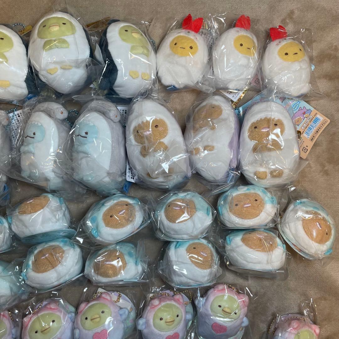 63個まとめ売り⭐︎すみっコぐらし 水族館限定 ぶらさげぬいぐるみ ハッピーセット