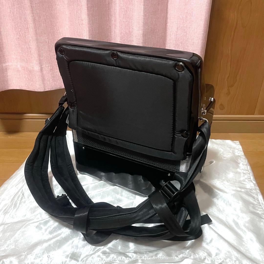 【超美品】ボタン式アコーディオン(ケース付き)