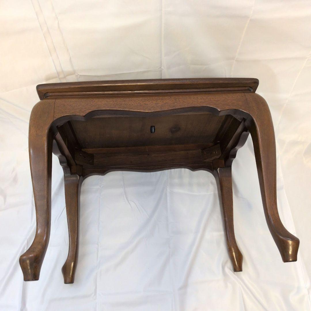 マルニ 木工 猫脚 猫足 サイドテーブル アンティーク調 机・テーブル