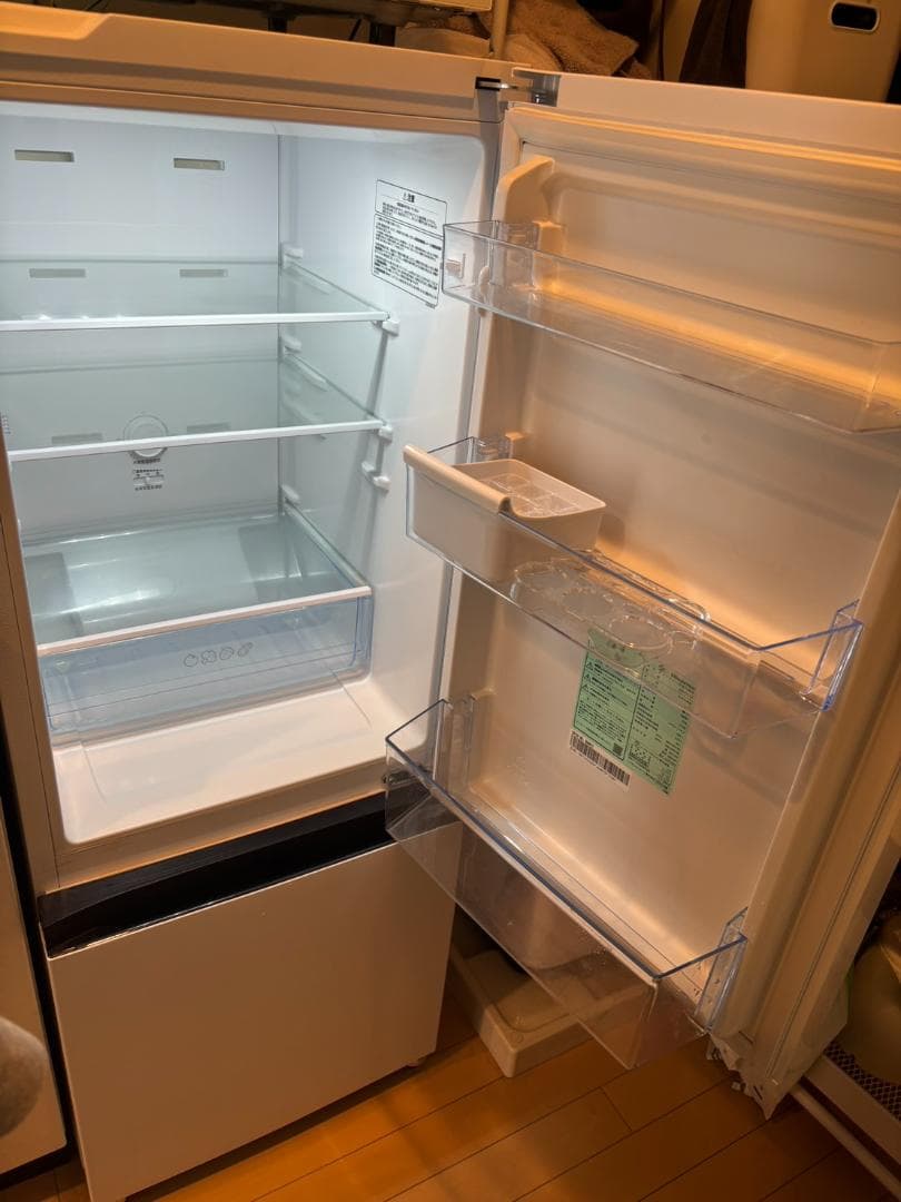 Hisense ハイセンス 冷蔵庫 HR-D15F ホワイト 2024年製