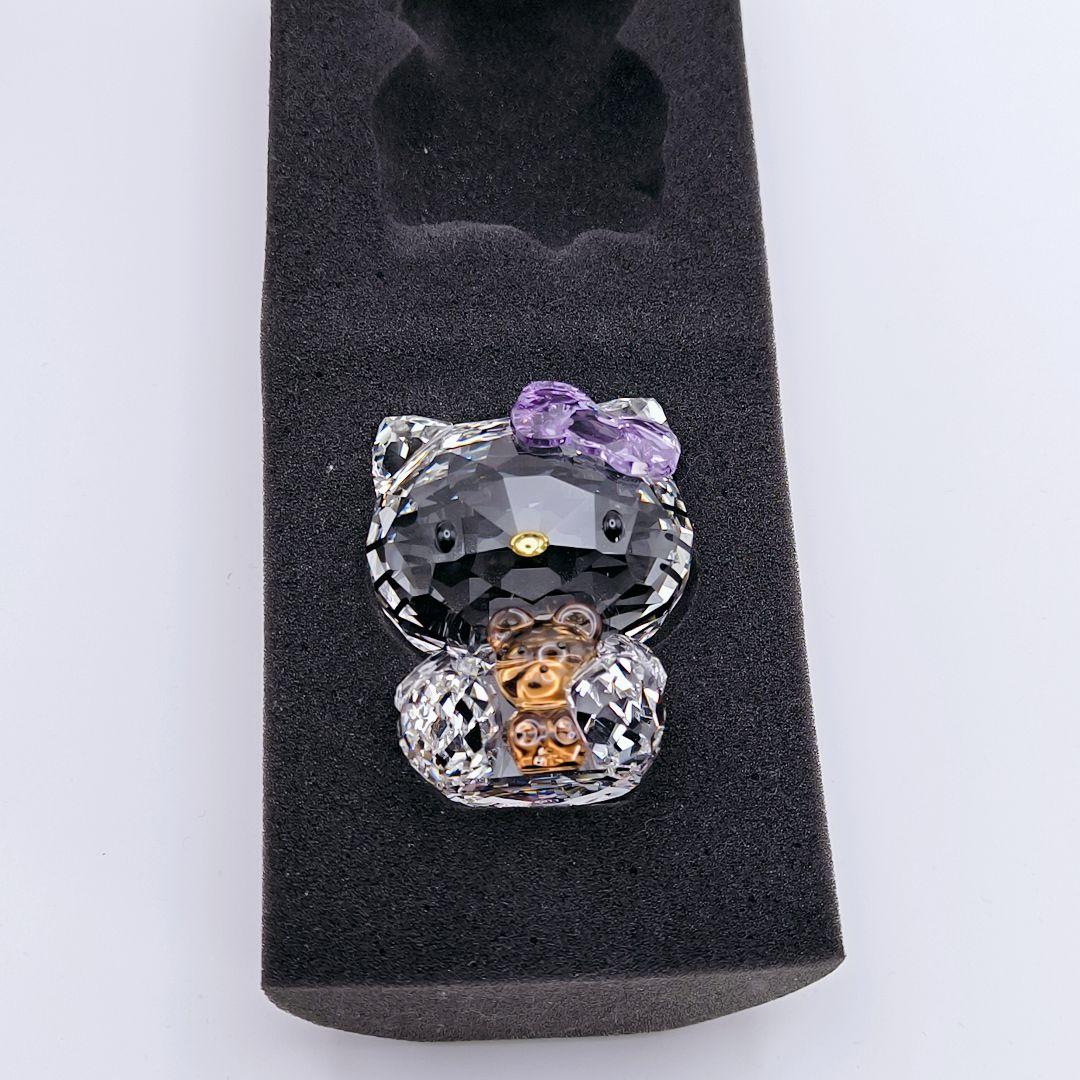 箱付き】Swarovski クリスタル ハローキティ ベア 希少廃盤品