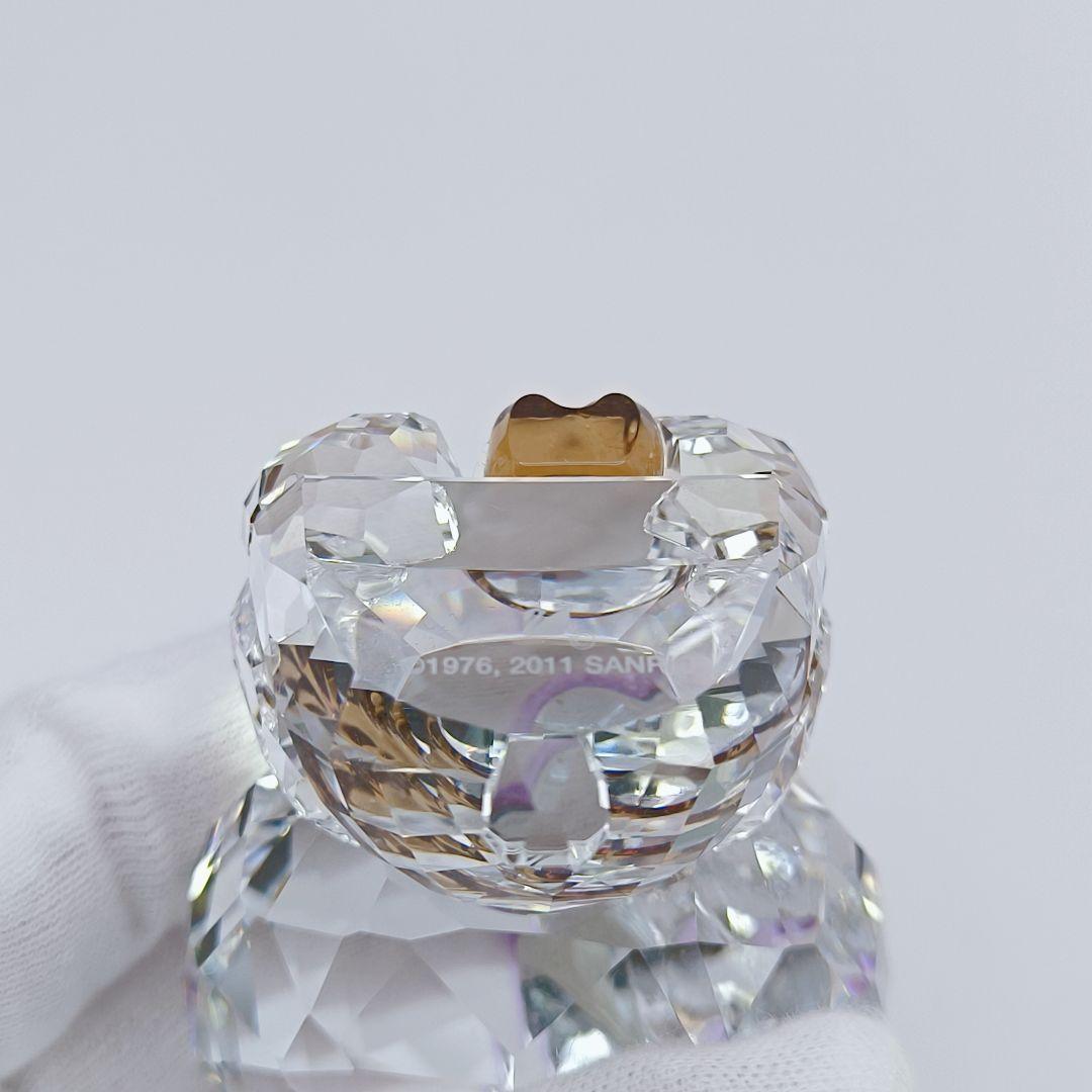 箱付き】Swarovski クリスタル ハローキティ ベア 希少廃盤品