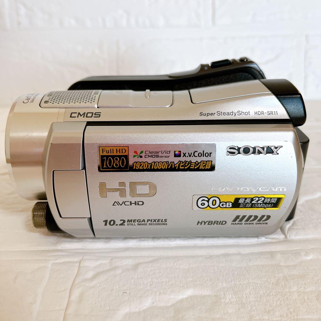 SONY デジタルHDビデオカメラ ハンディカム HDR-SR11 一式