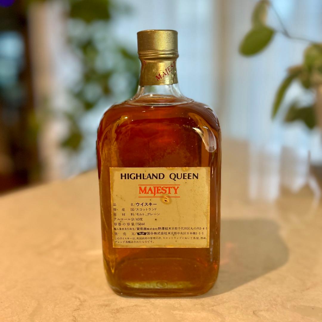特級ウイスキー］ハイランドクイーン マジェスティ［旧ボトル］ - メルカリ