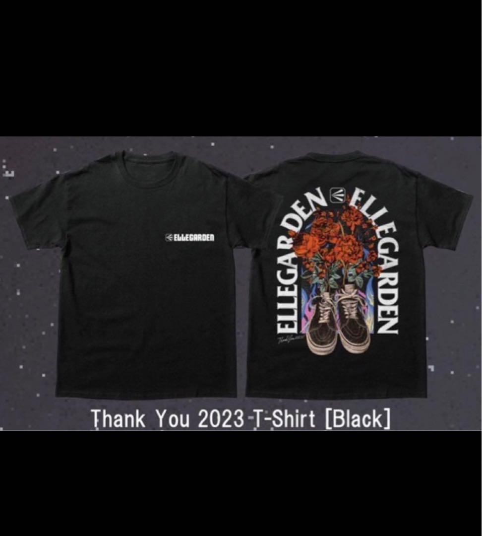 ELLEGARDEN thank you 2023 TシャツL 黒