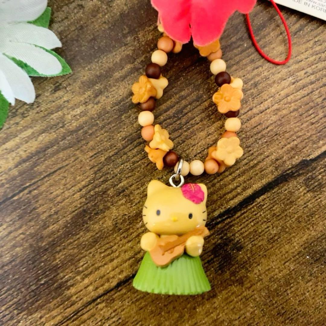 ☆激レア☆ハローキティ ハワイ ストラップ　ハイビスカス　入手困難　2002