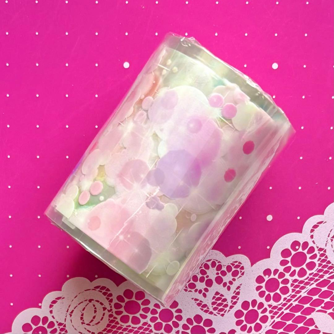 贝壳光 6.5cm×10m 静谧花窗 海外マスキングテープ