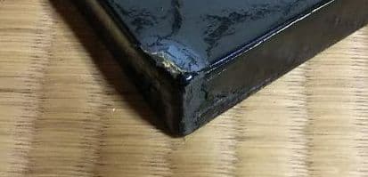 茶道具 長板 真塗 風炉用