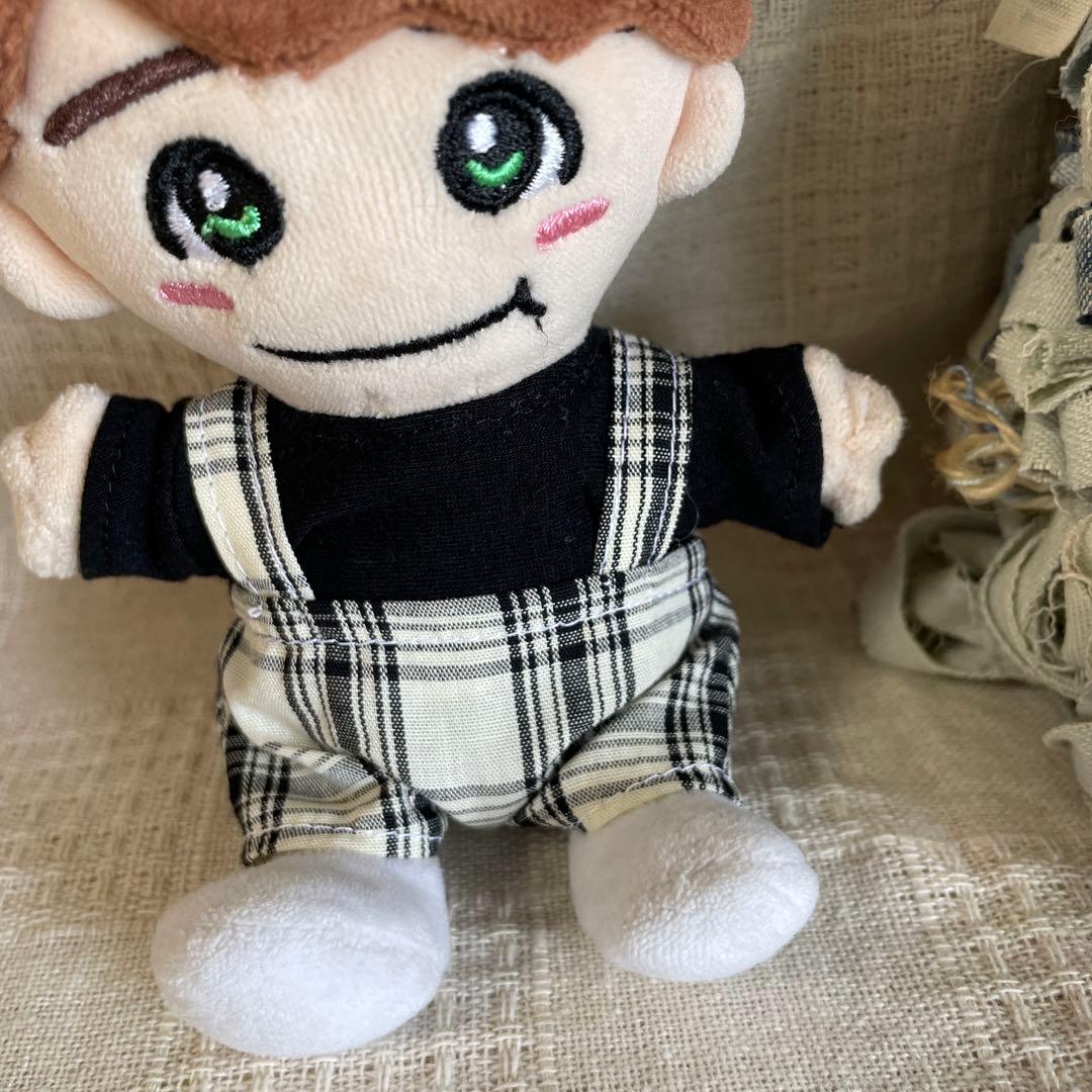 1632 ちびぬいちゃんのTシャツ＆吊りズボン 1625 ちびぬいちゃんのT