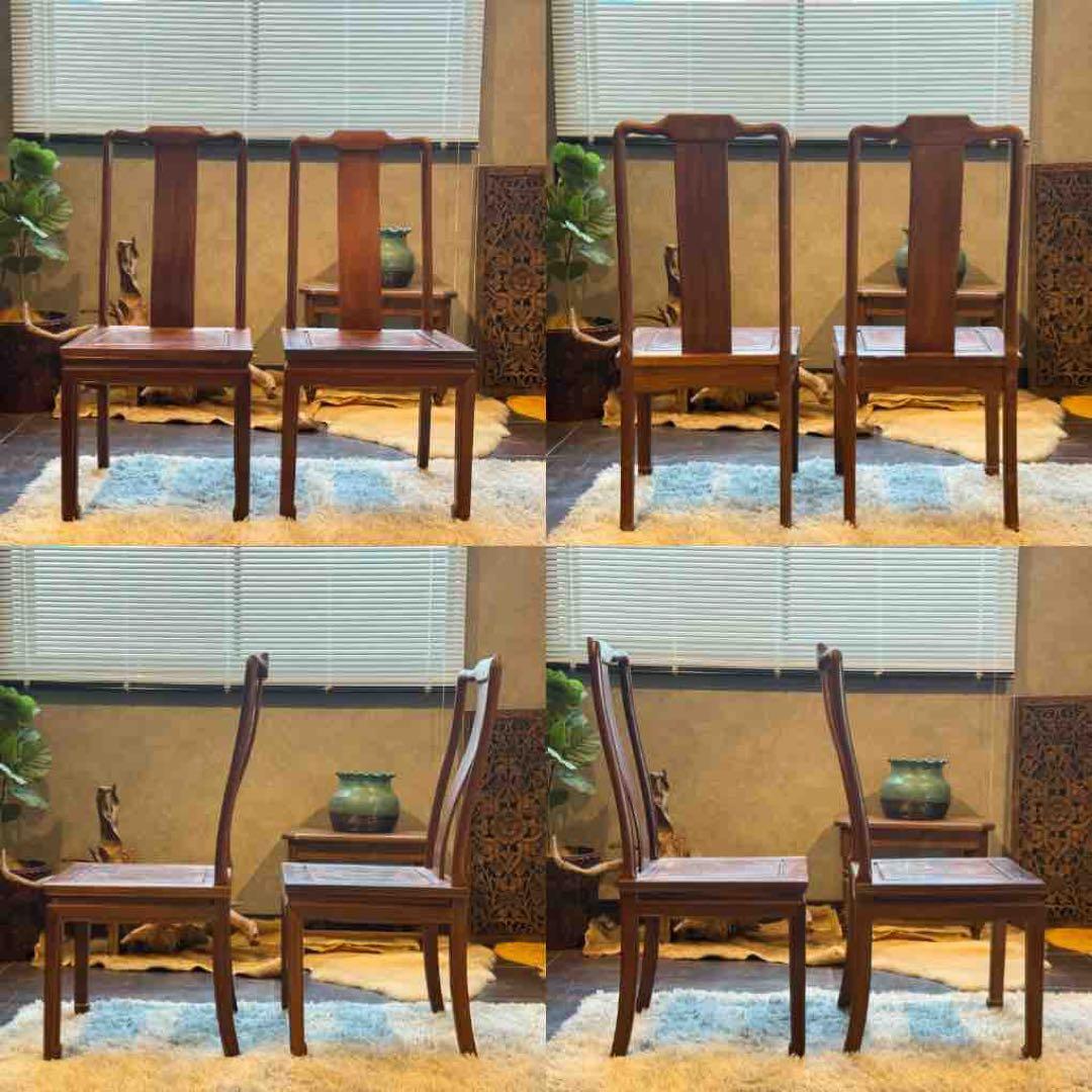 唐木　花梨　8人掛け　エクステンションテーブル　ダイニングセット　IIR