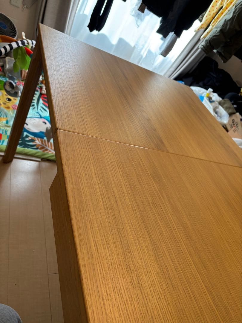 【値下げ交渉可】IKEA エーケダーレン伸長式ダイニングテーブル