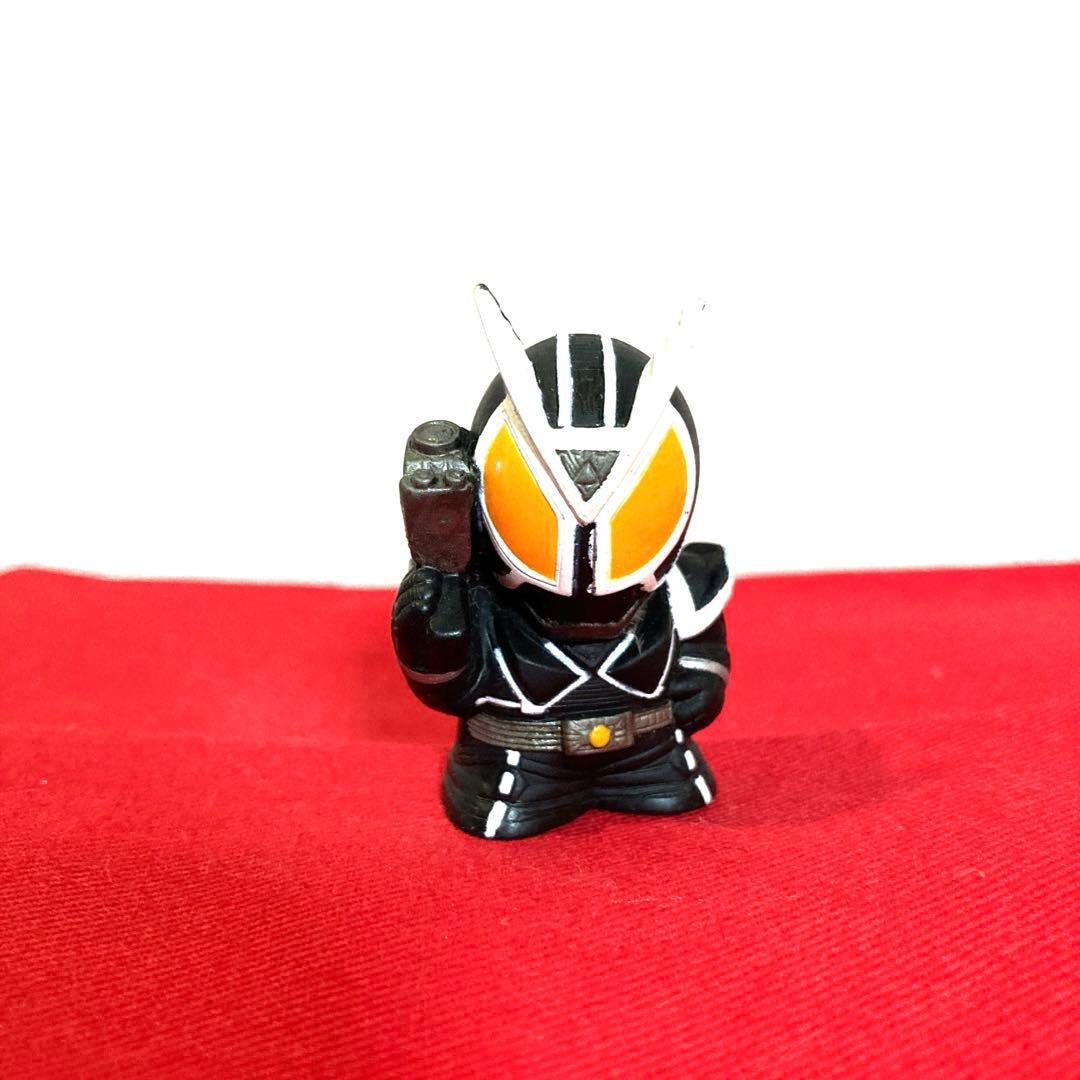 仮面ライダーデルタ 三原 北崎 フィギュア 当時物 SHF 真骨彫 希少 白黒