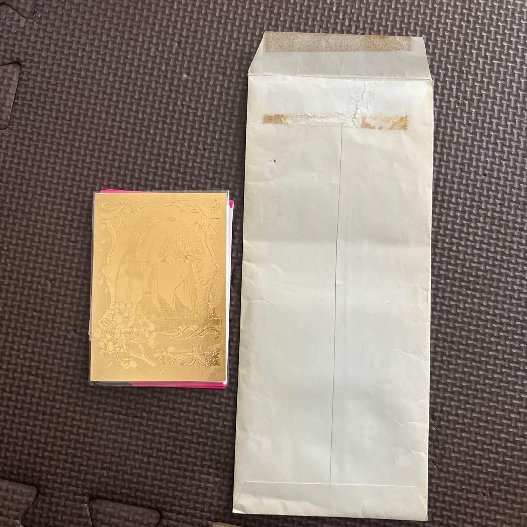 サクラ大戦 22Kゴールドカード 1枚　おまけ付き