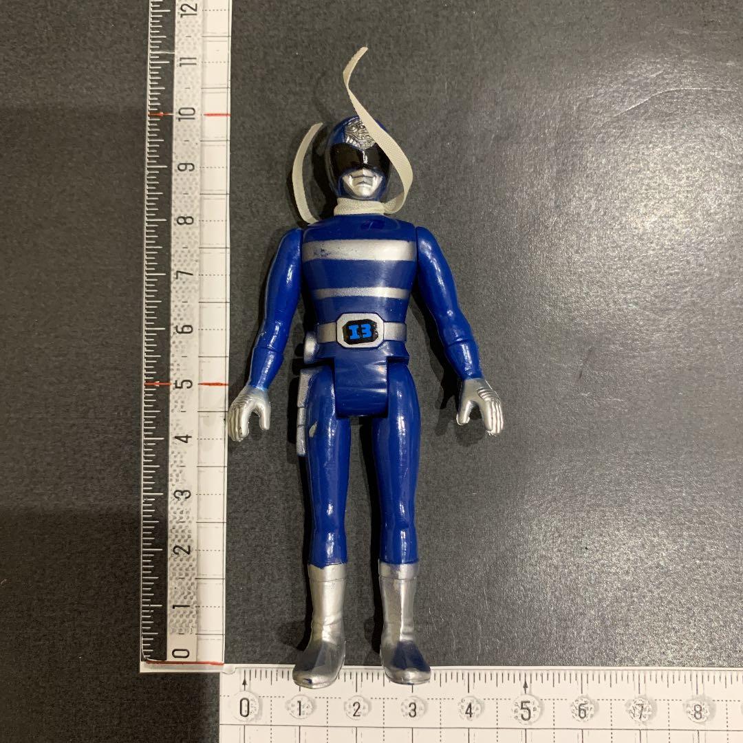 ☆電子戦隊 デンジマン デンジブルー ポピー ワールドヒーローシリーズ