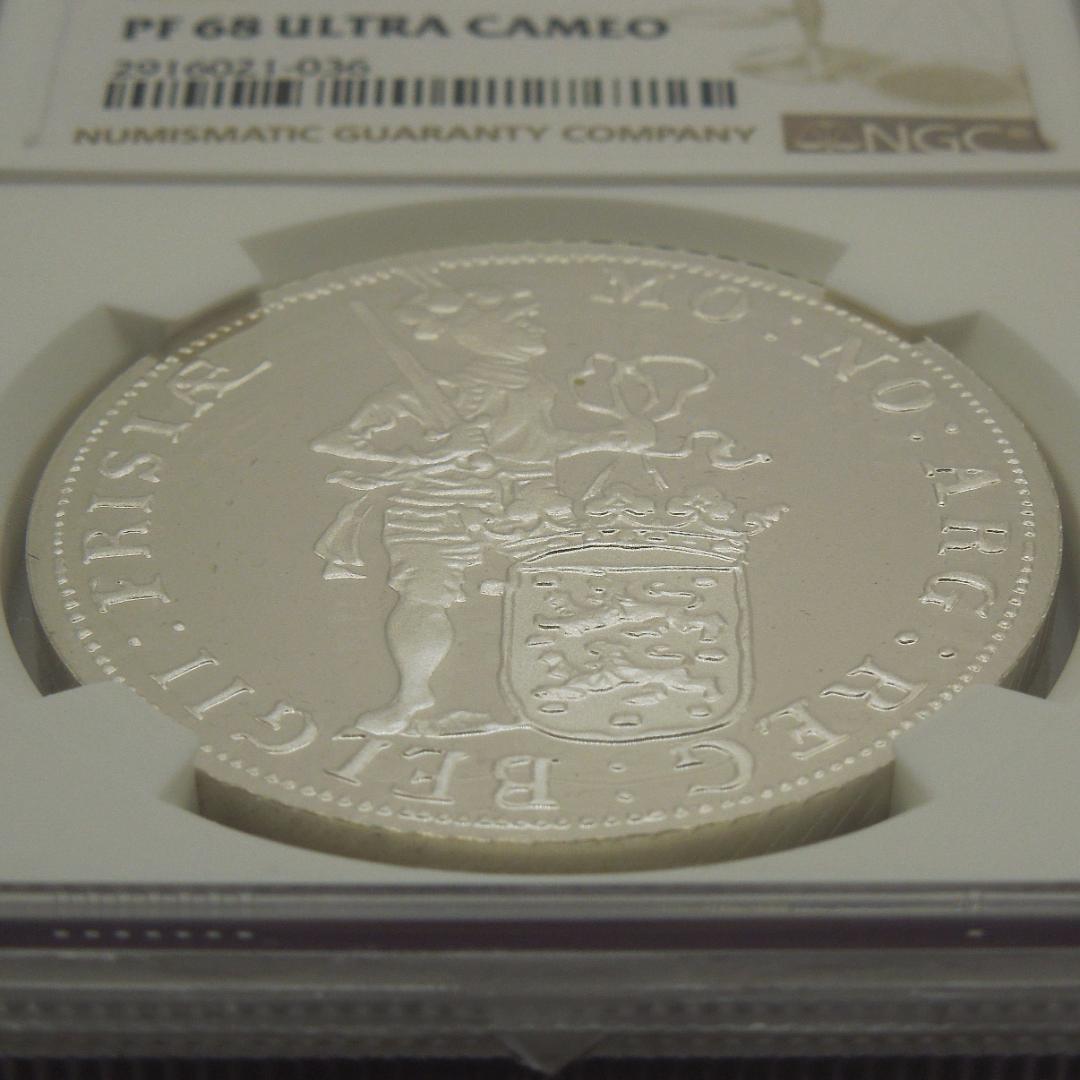世界に4枚】1998年 オランダ ダカット 銀貨 NGC PF68 UCAM - メルカリ