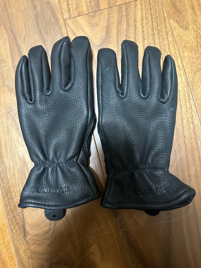 RED WING ブラックレザー手袋 MEDIUM 楽天市場】レッドウィング レザーグローブ REDWING 手袋 ナツメグ