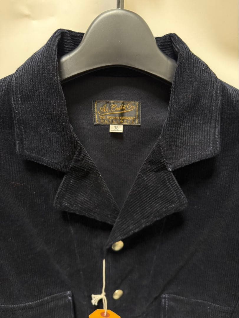 アットラスト タイムウォーンクロージング コーデュロイ ジャケット 38