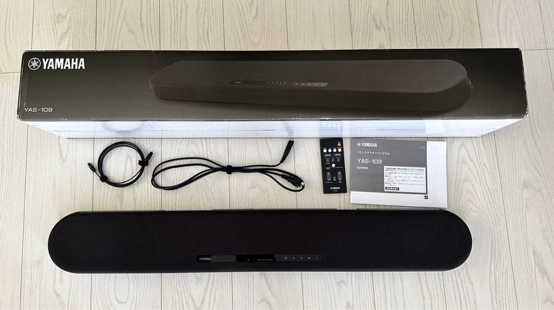 YAMAHA 2018年製 サウンドバー スピーカー YAS-108