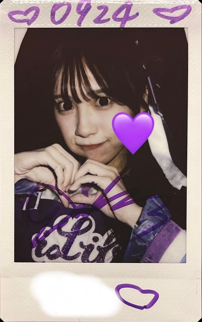 iLiFE! 純嶺みき サインあり チェキ チア衣装 - メルカリ