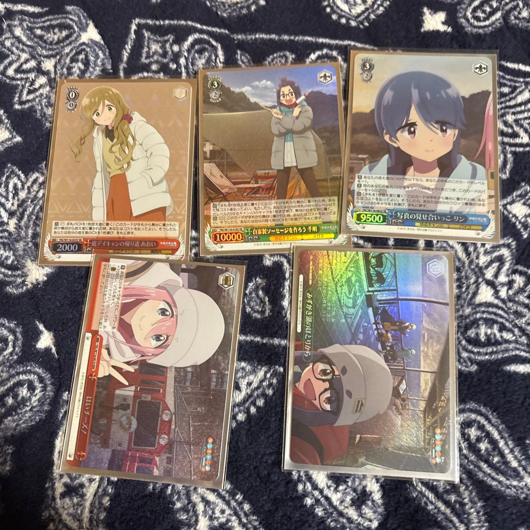 ヴァイス ゆるキャン デッキ SR、RRR +以上あり 値引き不可 ヴァイス