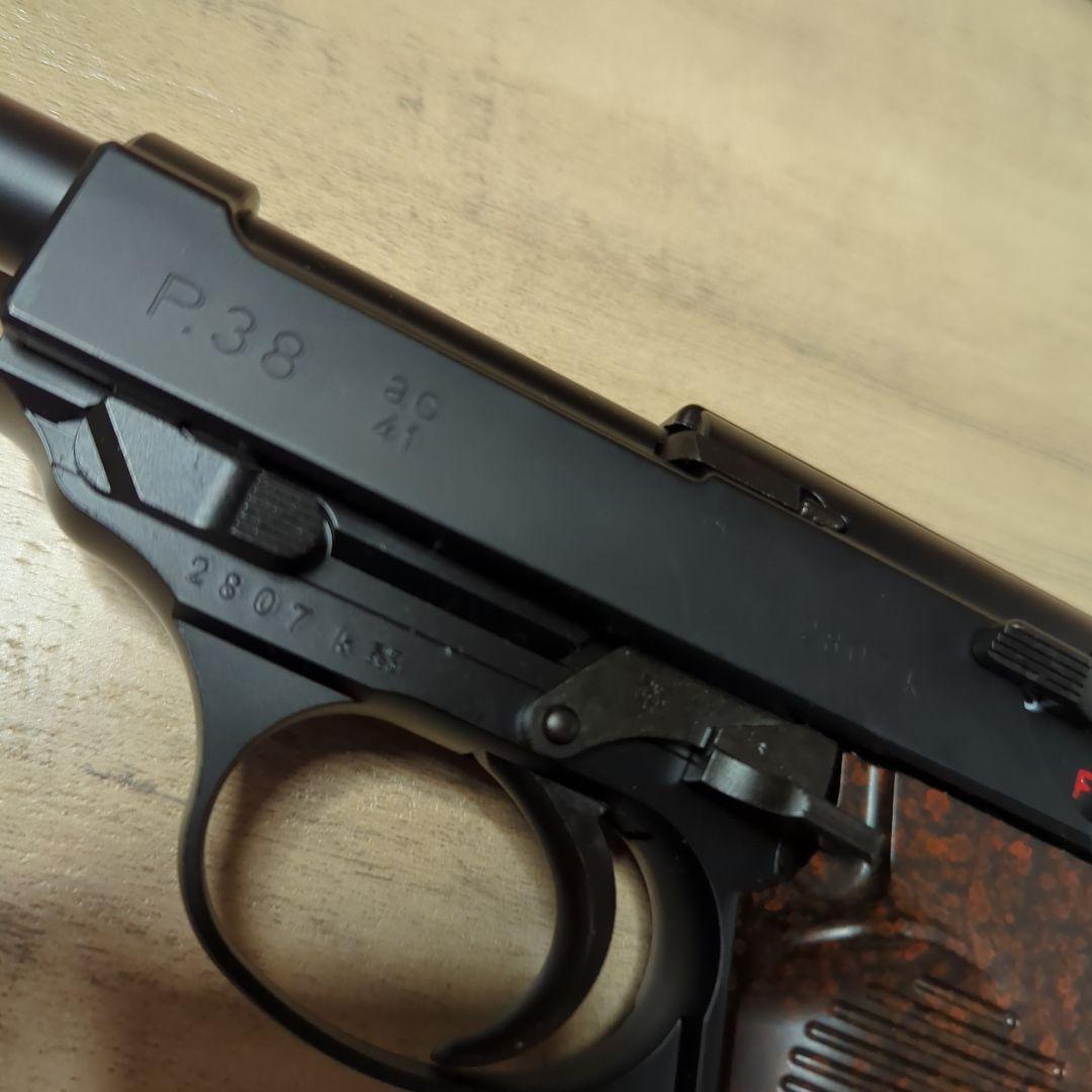 マルゼン WALTHER ワルサーP38 ガスガン 取扱説明書付き