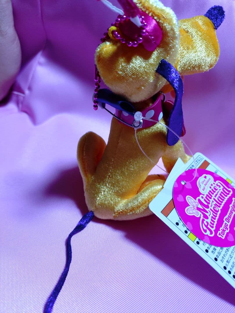 ぬいぐるみバッジ ミニー ミッキー プルート パルパルーザ ファンダーランド