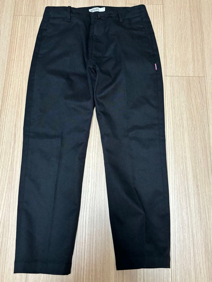 SEQUEL TYPE-F BLACK チノパンsizeM