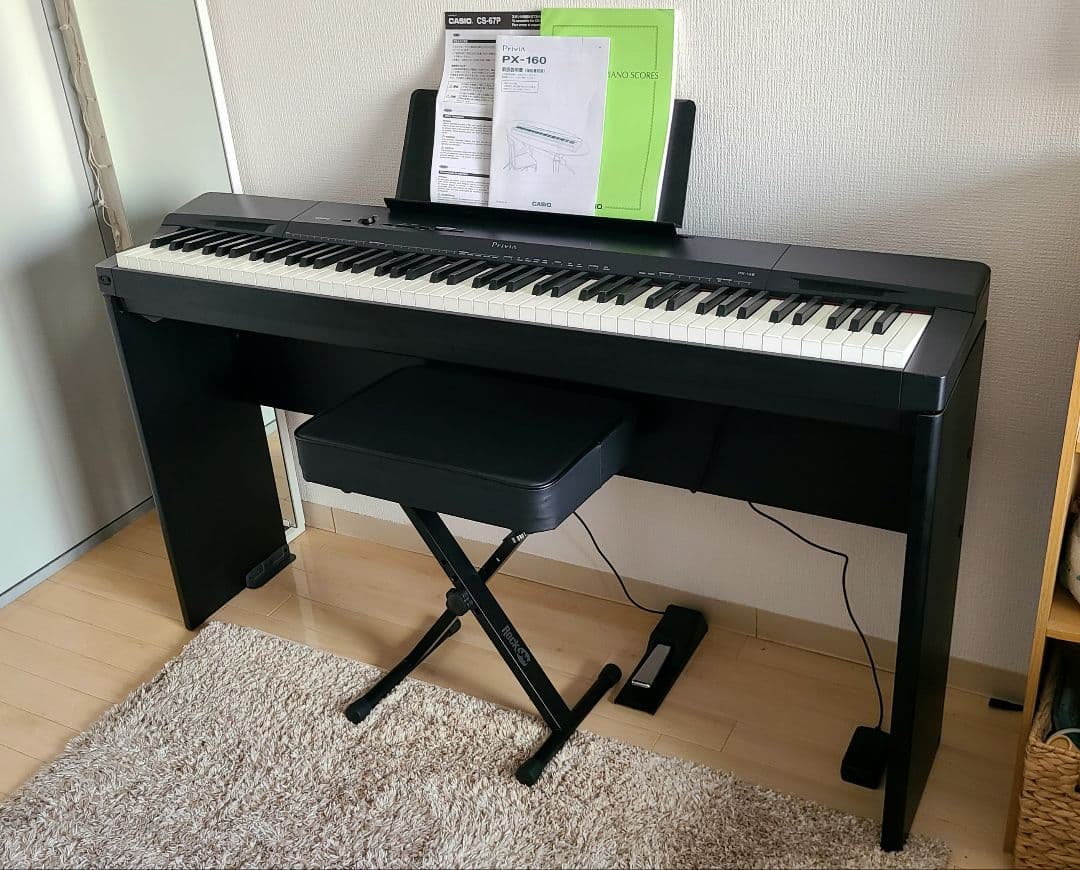 CASIO Privia PX-160 88鍵盤 電子ピアノ