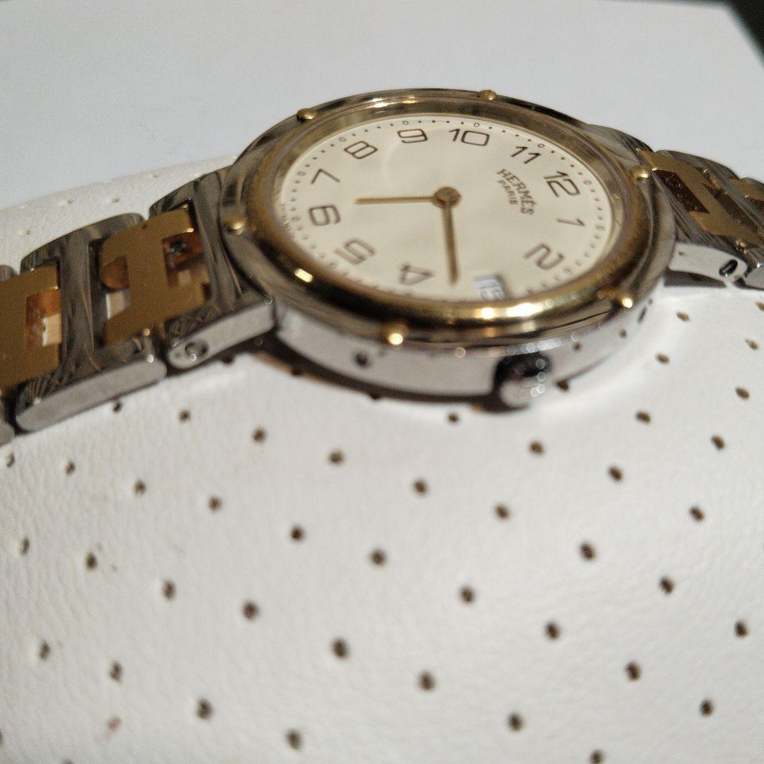 い*様 HERMES クォーツ腕時計 ゴールド/シルバー207673