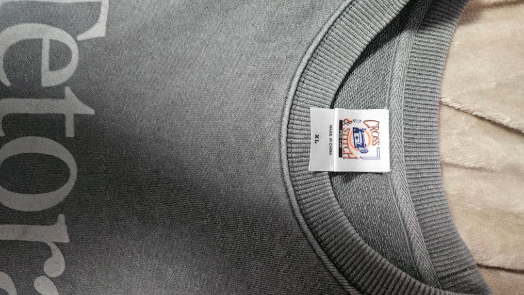 完売品 Tetora スウェットシャツ XL グレー