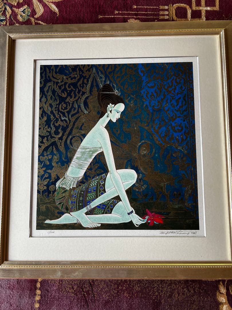 版画 女性の肖像 11/300