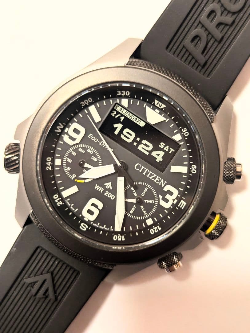 超美品★35周年記念限定モデル★ シチズン　プロマスター JV1007-07E