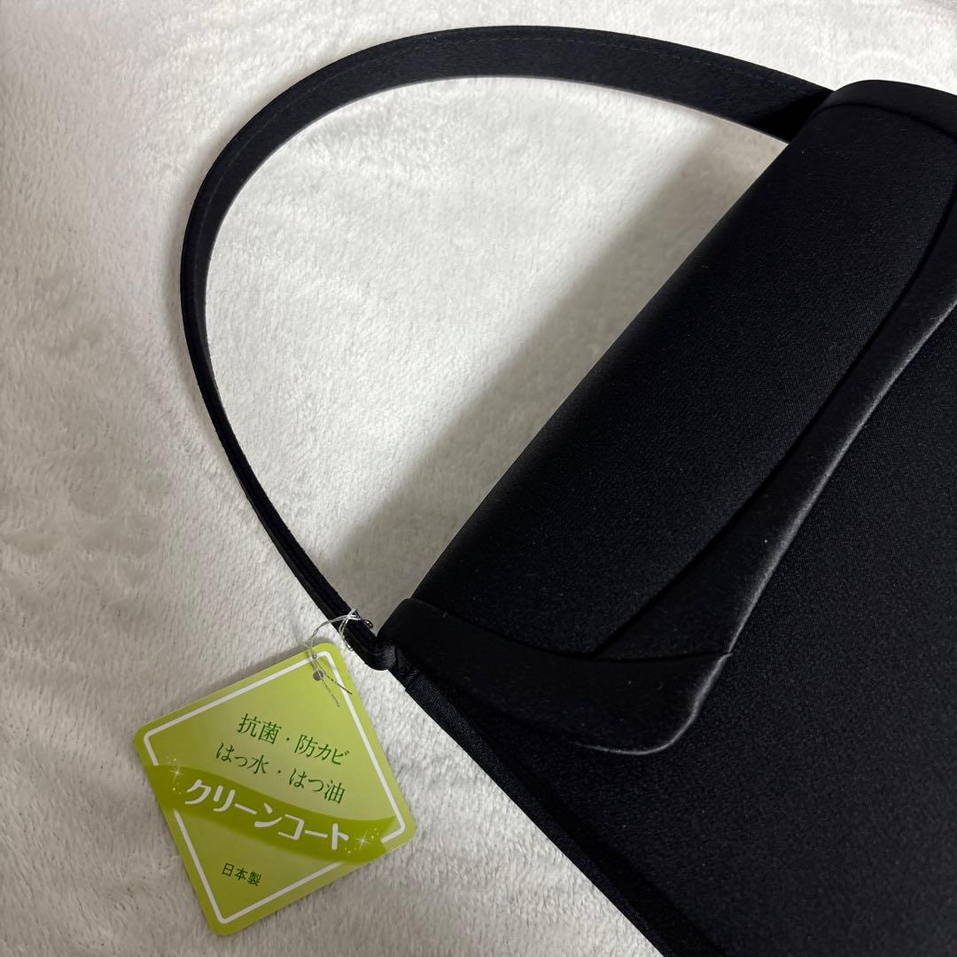 新品♡ 岩佐　IWASA フォーマルバック　ブラック　黒　冠婚葬祭　撥水　日本