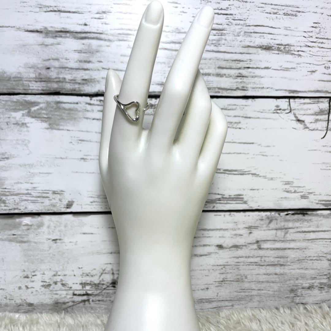 TIFFANY&Co.ティファニー　オープンハートリング　12号 925