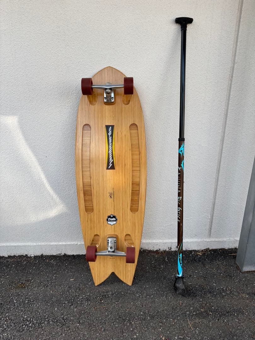 スケートボード＆パドルバー