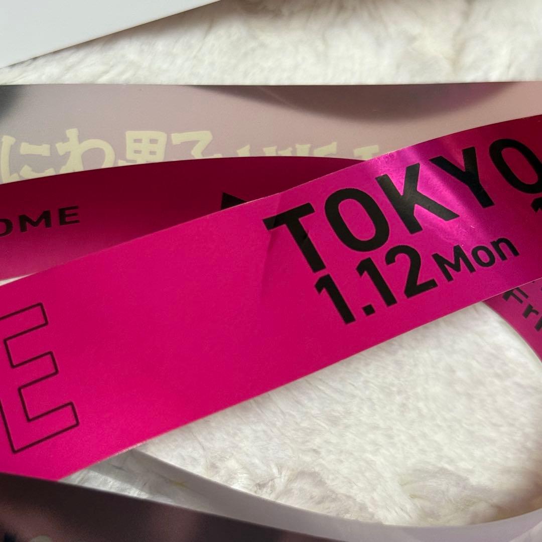 か*ん様 なにわ男子 銀テープ 銀テ ピンク 道枝駿佑 みっちー 落下物