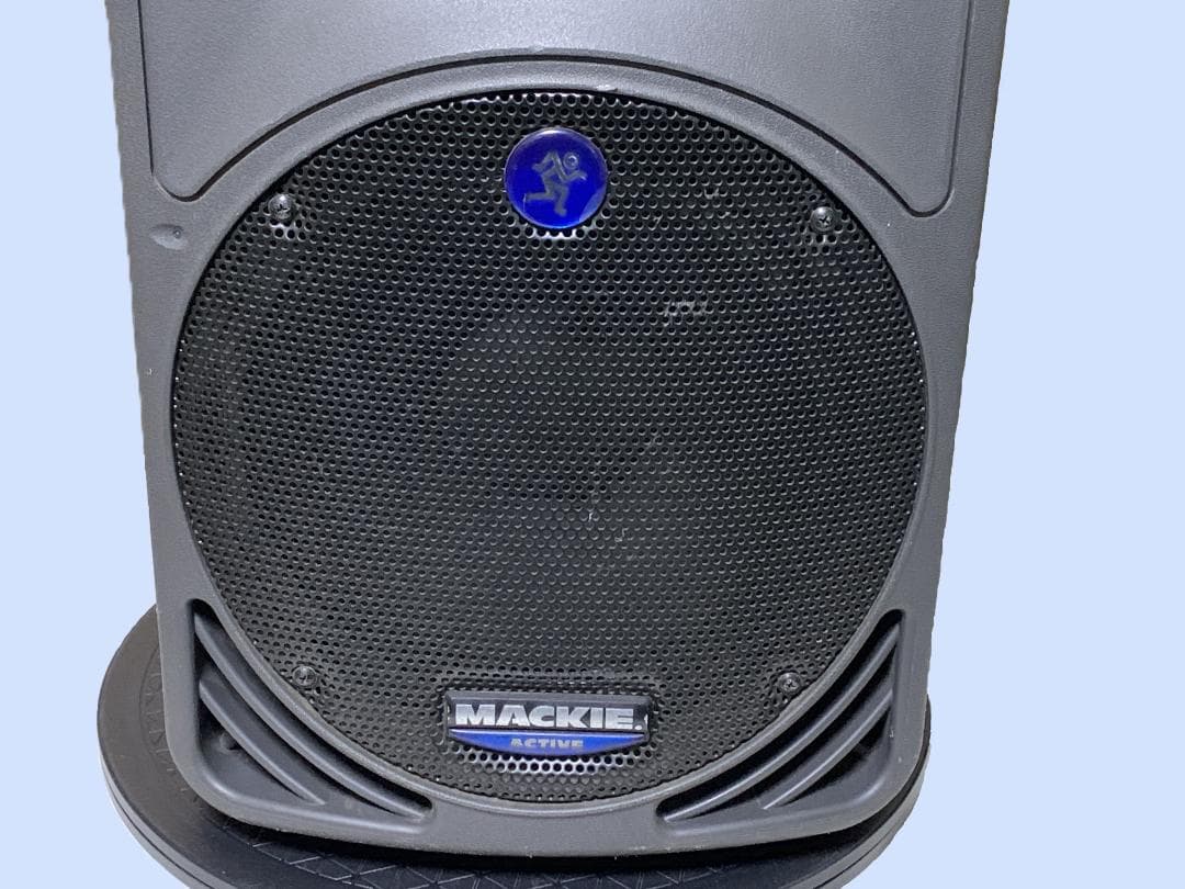 M9329 MACKIE パワードモニター スピーカー SRM350　ジャンク品