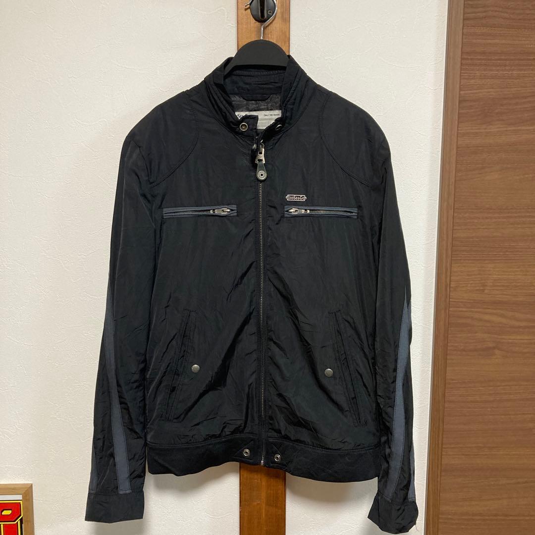 DIESEL ナイロンライダースジャケットライディングジャケット