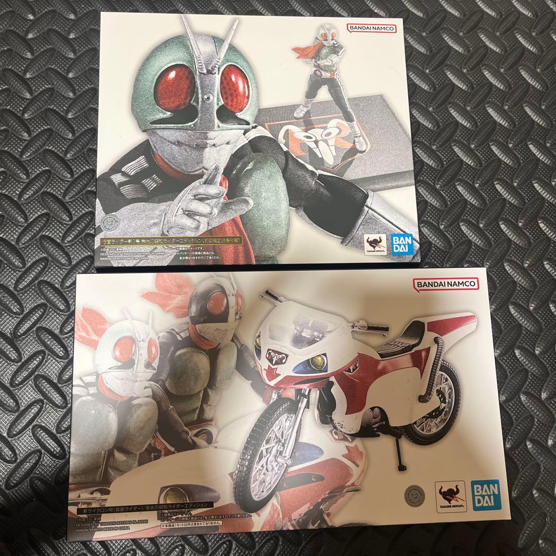 仮面ライダー新1号(真骨彫製法） ＆S.H.Figuarts新サイクロン号セット S.H.Figuarts 新サイクロン号 | 魂ウェブ