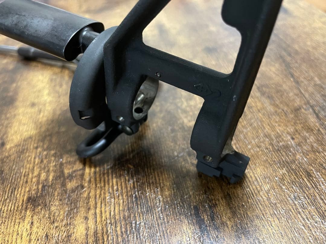 M16/M4/AR-15ライフルの構造 DI方式とは？ 実物 AR15 フロントサイト ガス