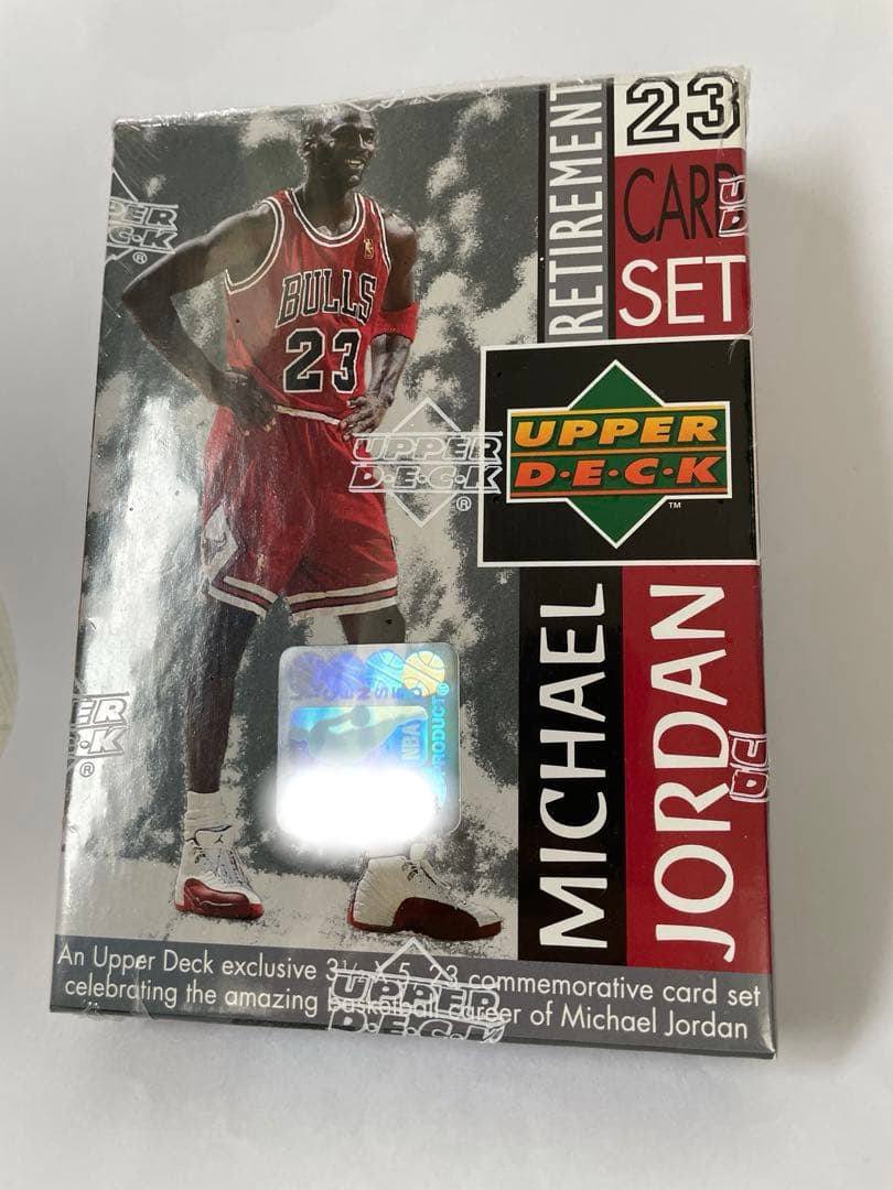 レア90S UPPERDECK JORDAN RETIREMENT CARD
